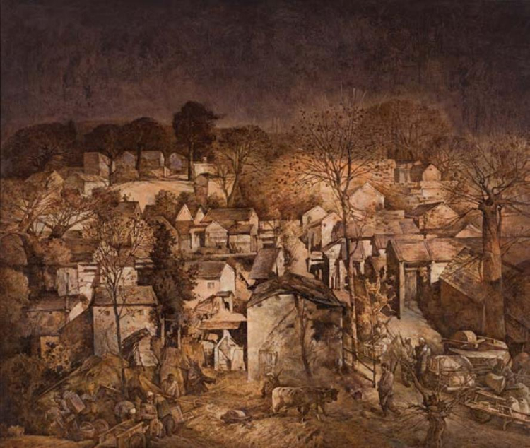 孙黎油画创作:发现真我,画我心源 孙黎油画创作:发现真我,画我心源