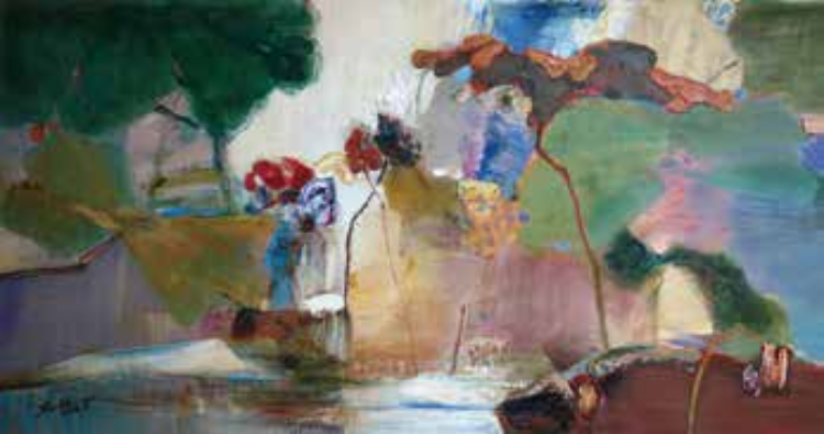 如何用油画表达中国式的抽象韵味和中国人的情感？