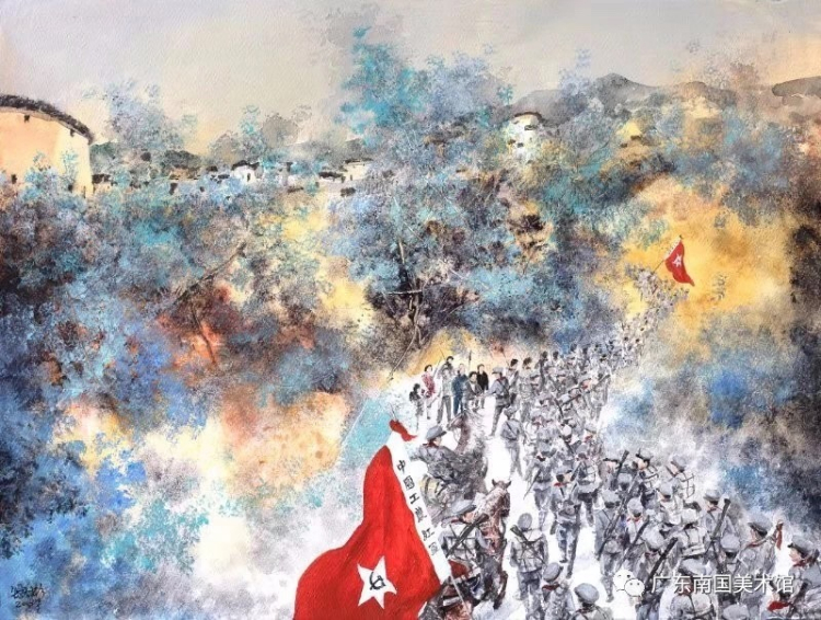 缅怀革命先烈 弘扬苏区革命精神 "茂芝会议"召开92周年美术作品邀请展