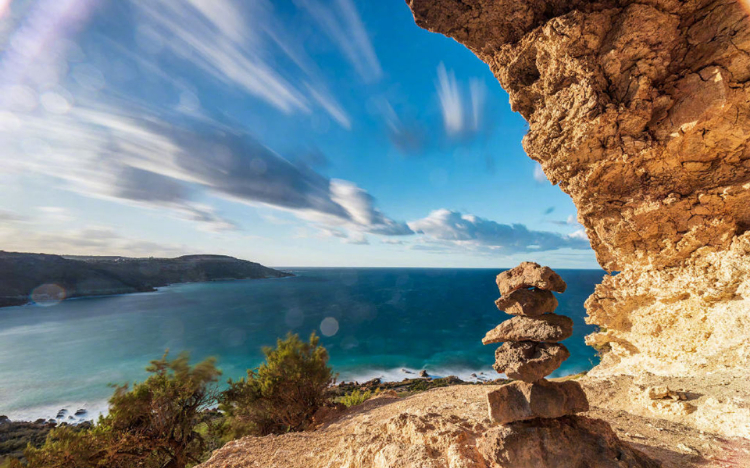 唯美大自然岛屿风景