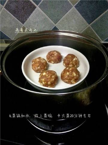 【菠菜蒸肉丸】手把手教你菠菜蒸肉丸，自己亲手做的食物，才是真正的美食~~