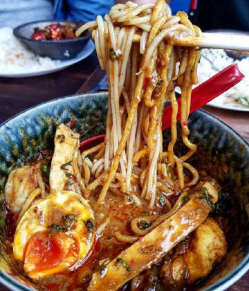 就喜欢这种带汤的面！