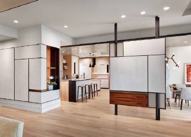 温馨雅致的现代风家居设计。