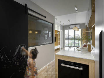 北欧风小家，53㎡改三居！ #装修这件事# #家居装修#