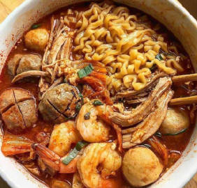 就喜欢这种带汤的面！