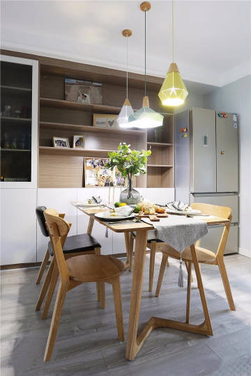 98㎡清爽北欧   自然休闲式的浪漫风情