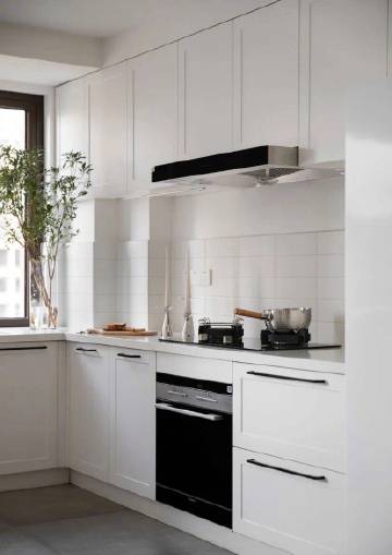 130㎡理想家，中西厨+7.2米超长台面，通透舒适，这才是北欧风！