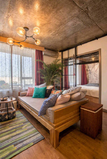 38平一室一厅混搭，配套好齐全 #家居装修#