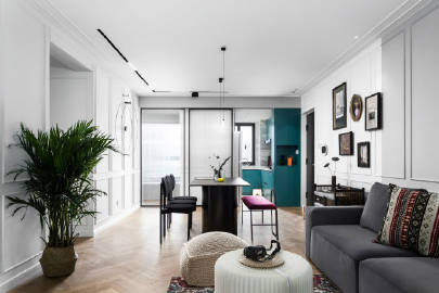 125㎡简约四居室 #家居装修#