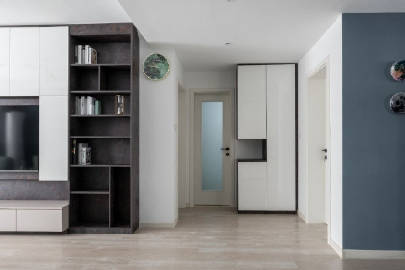 88㎡现代简约二居室 #家居装修#