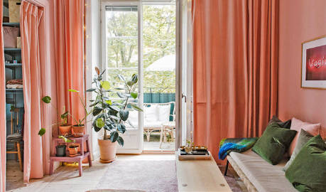 粉色系小窝，满足少女心！