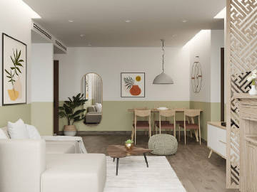 清新舒适的家居设计 。