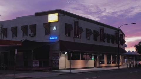 温柔懒懒的海风