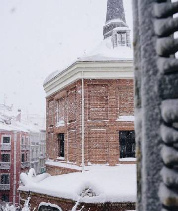 雪中马德里❄️