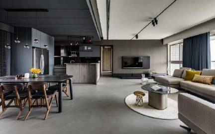 142㎡简约舒适的家~ #家居装修#