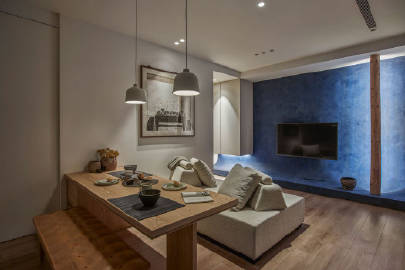 58平两居室，安静诗意的和风美~ #家居装修#