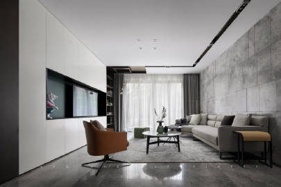 晨光入舍 360㎡简约复式宅~#家居装修#