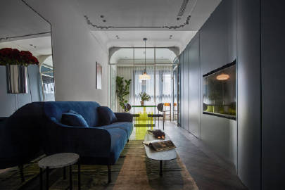 小户型简约风家居设计，空间不够的可以参考一下。