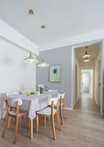 89平简约两室，清新优美~ #家居装修#