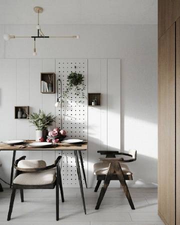 69㎡淡雅北欧风~ #家居装修#