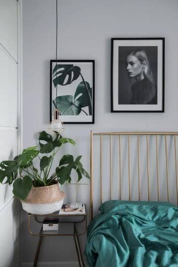 135平北欧风三居室，格调满满~#家居装修#