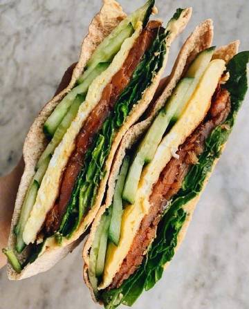 哇哇哇哇哇，这个三明治绝了！