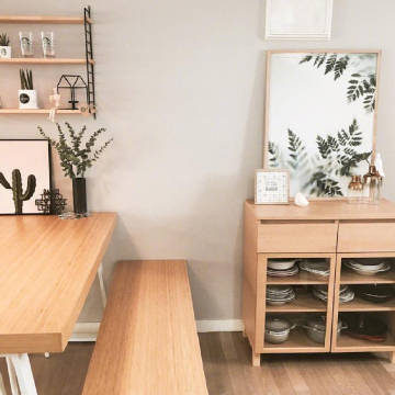 原木家具所带来的惊喜，这种家的感觉好温馨 #装修这件事#