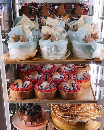 路过一间蛋糕店 ?