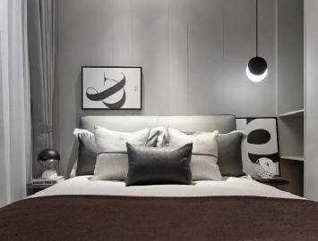 121㎡时尚清新样板间 #装修这件事#