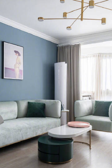 88㎡现代简约二居室 #家居装修#