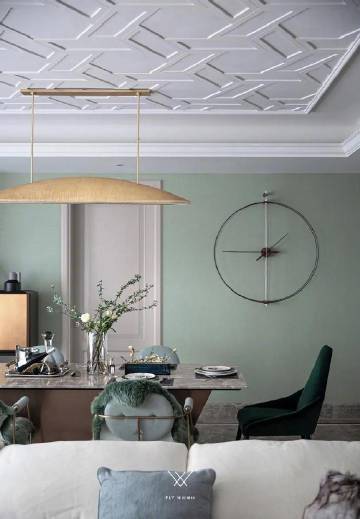 196㎡轻奢风，简洁优雅~ #家居装修#