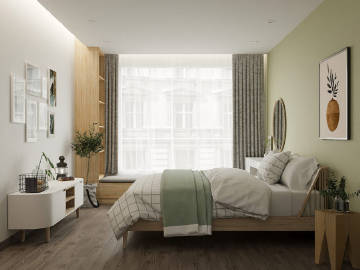 清新舒适的家居设计 。