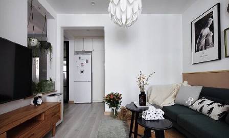 50平简洁清新的小家~