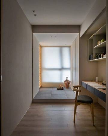 58平两居室，安静诗意的和风美~ #家居装修#