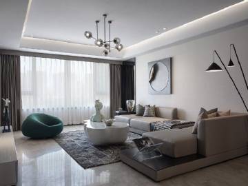 114平现代轻奢风 #家居装修#