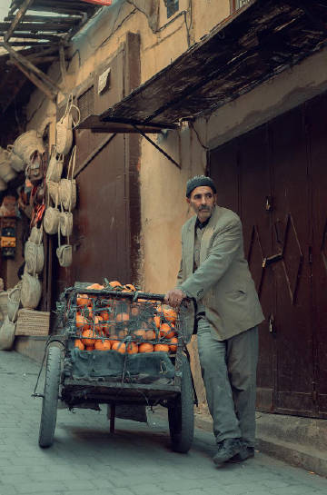 电影质感的街头影像 | Paola M Franqui镜头里的摩洛哥