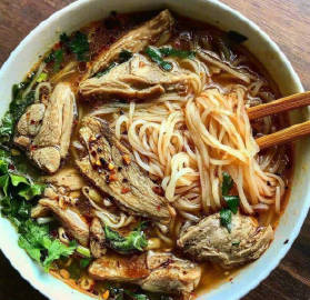 就喜欢这种带汤的面！