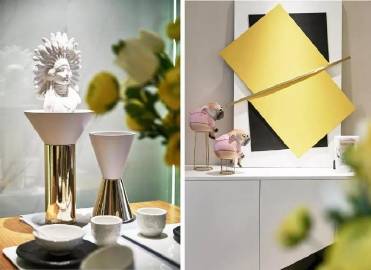 121㎡时尚清新样板间 #装修这件事#