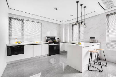 130㎡现代简约   简单而纯粹的留白设计带来极度舒适