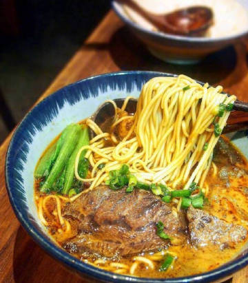 就喜欢这种带汤的面！