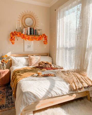 房间里的浓浓秋意