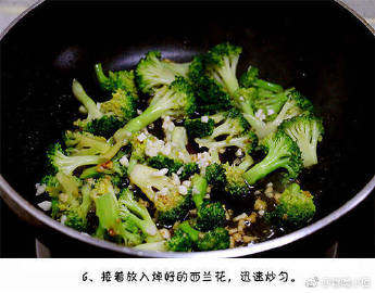 西兰花最简单的做法：味道超棒，主要还有美容抗癌作用。喜欢西兰花的人一定要试试看鸭~