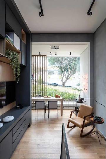 26㎡一人居，可抽拉床铺、储物、干湿分离... #家居装修#