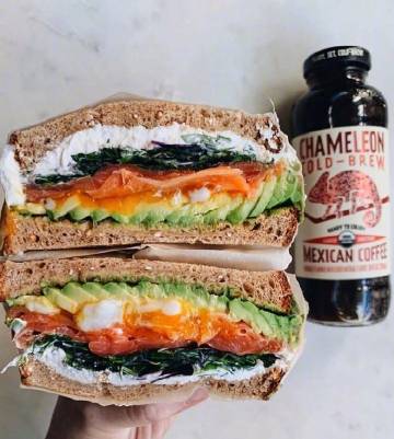 哇哇哇哇哇，这个三明治绝了！