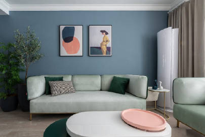 88㎡现代简约二居室 #家居装修#