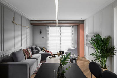 125㎡简约四居室 #家居装修#