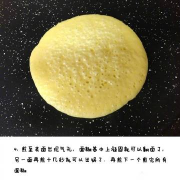 【原味松饼】适合新手操作，简单的配上巧克力酱或蜂蜜，搭配一杯咖啡或果汁，营养就全面咯！