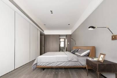 168 ㎡三居，简约大气，稳重质感~ #家居装修#