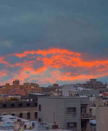 这一场落日晚风 是夏天的标志
