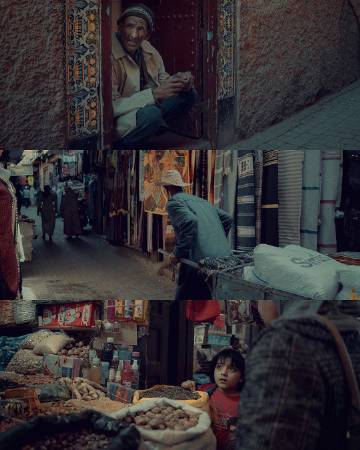 电影质感的街头影像 | Paola M Franqui镜头里的摩洛哥